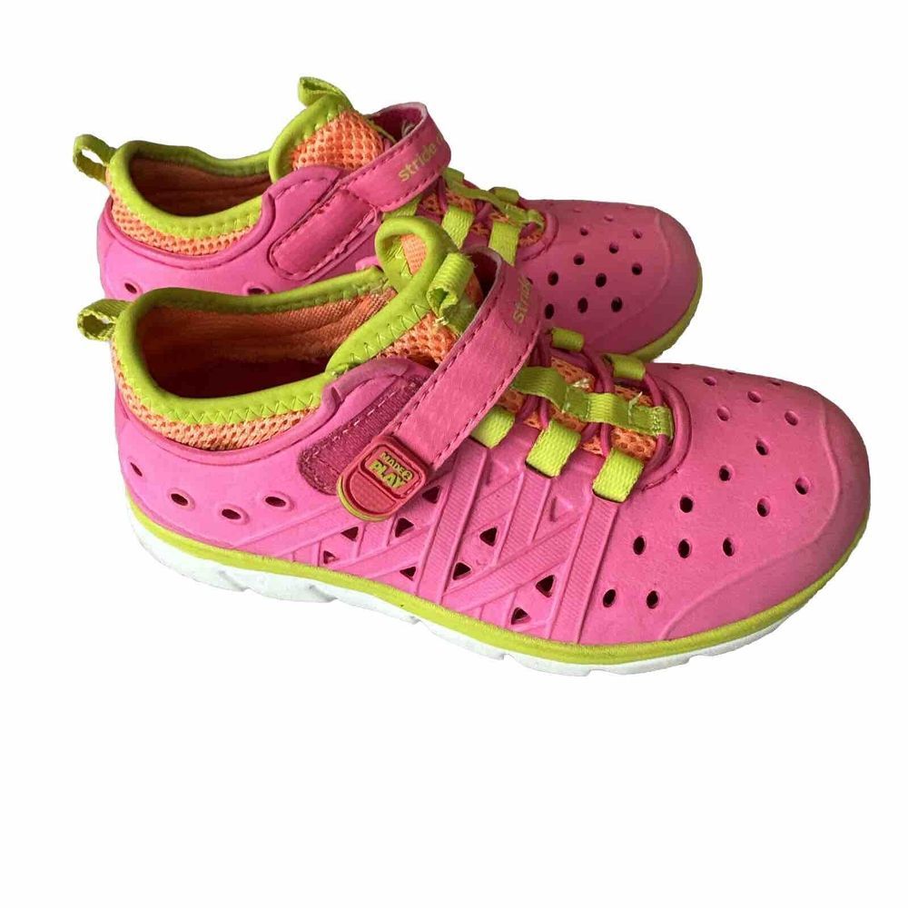 Stride Rite M2P‎ Phibian Water/ Beach Sandals Girl's Size 11 Pink Made 2 Play